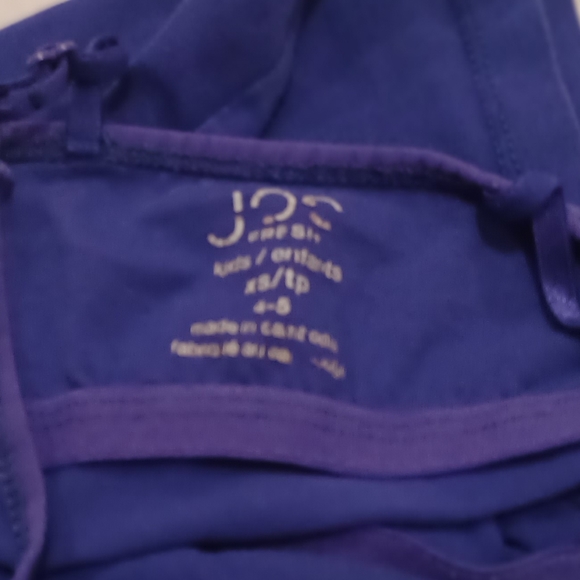 $4 Add-on Purple Tank Top - Size XS (Youth) - Picture 3 of 4
